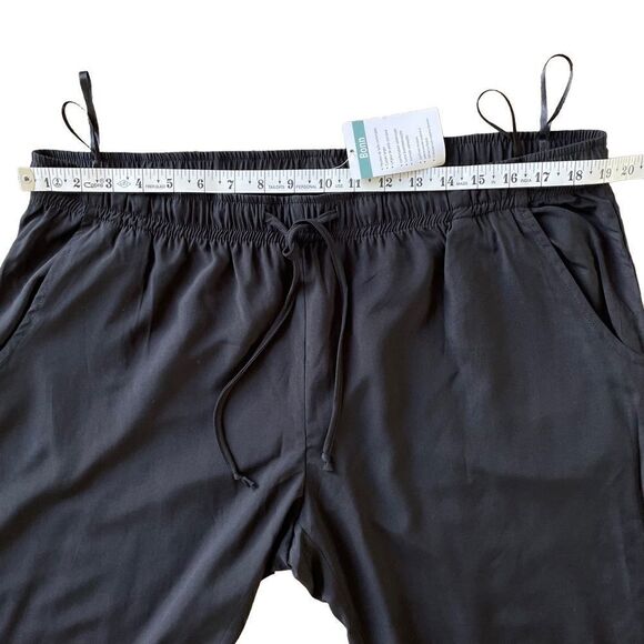 Bonn NWT Lightweight Elastic Waistband Casual Black Leisure Pants Women’s 16P - Picture 7 of 9